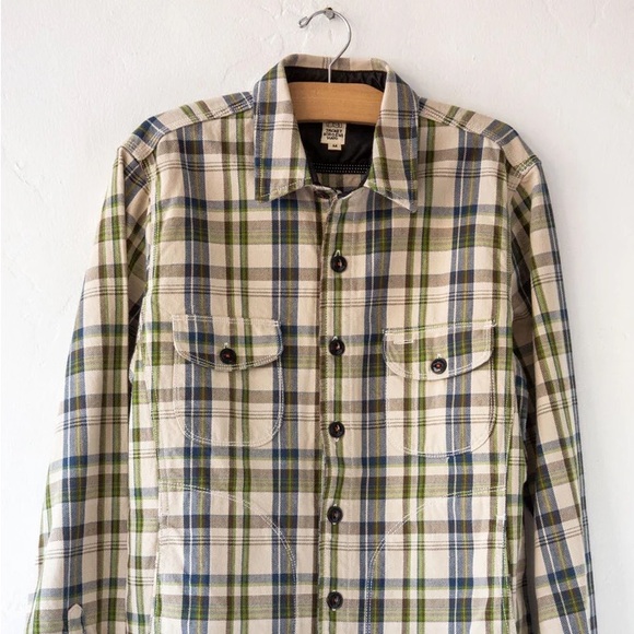 KATO LOST & FOUNDAnvil Plaid Shirt Jacket